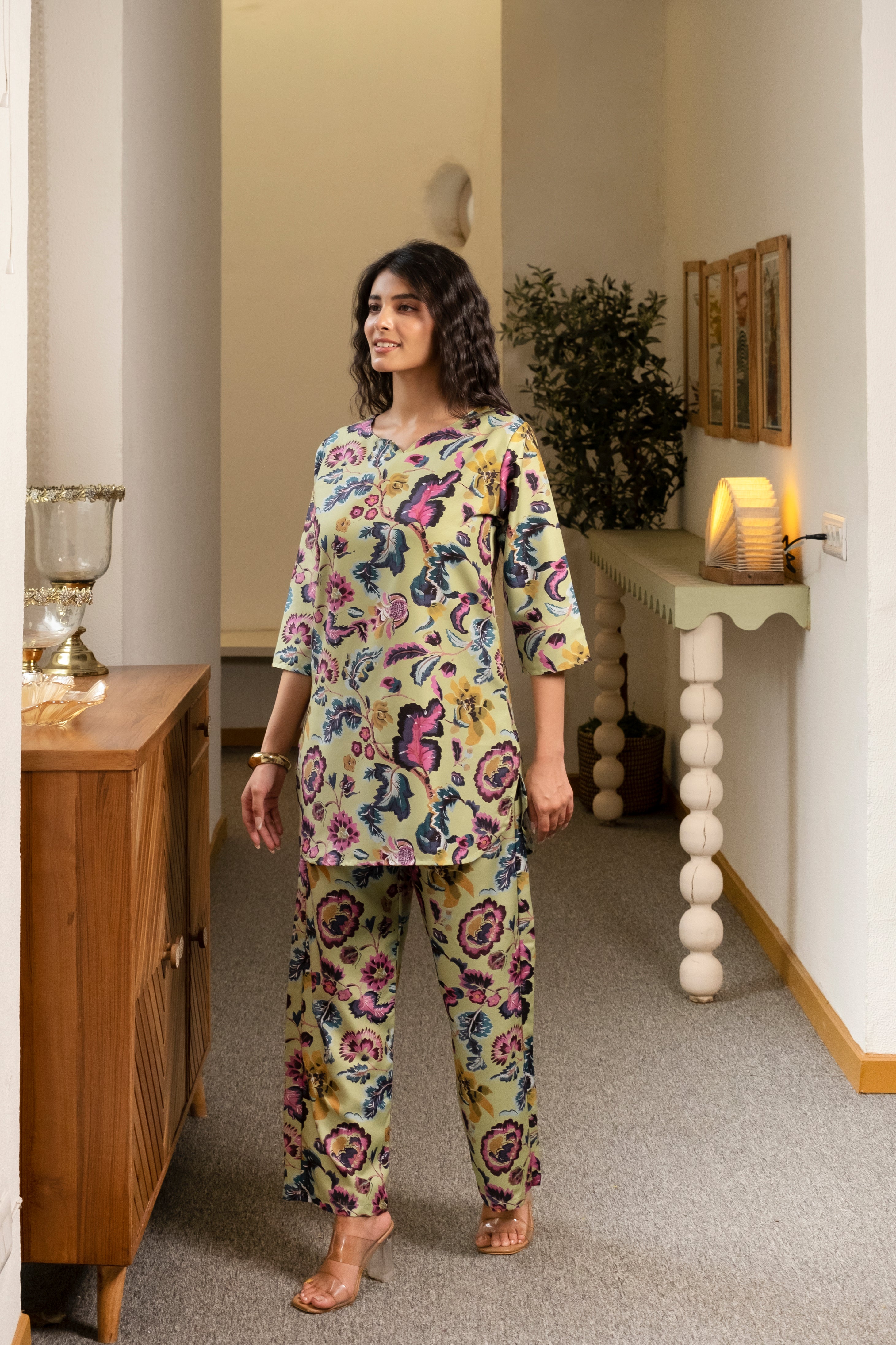 Petal Perfect Cotton Co-ord Set
